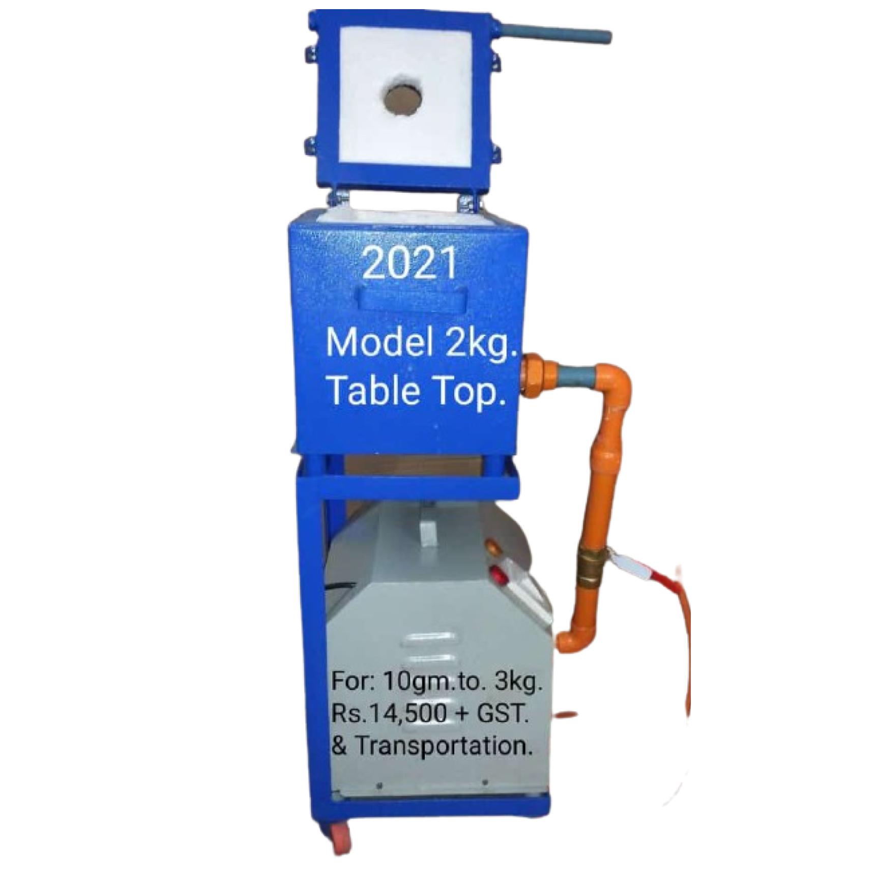 2 Kg Top Bottom Melting Furnace